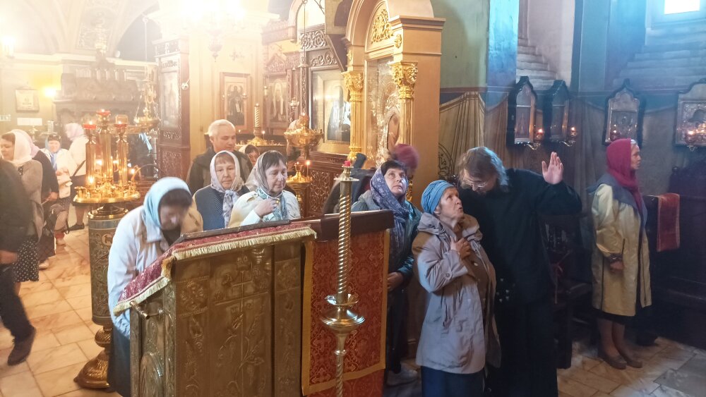 Храм посетили паломники из города Кстово Нижегородской области