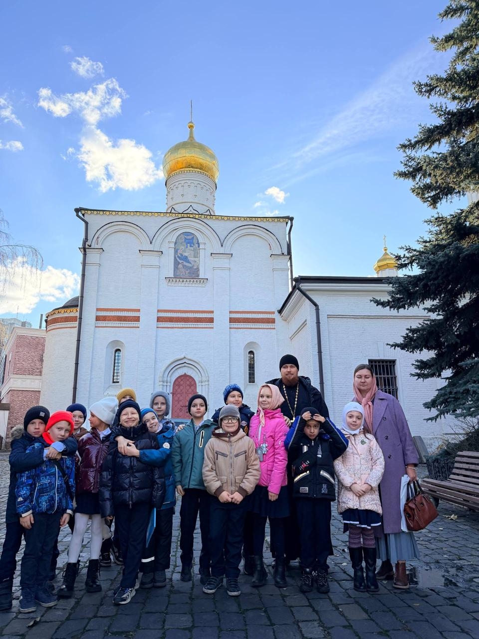 Экскурсия для учащихся школы АНОО школа при Андрееввском монастыре
